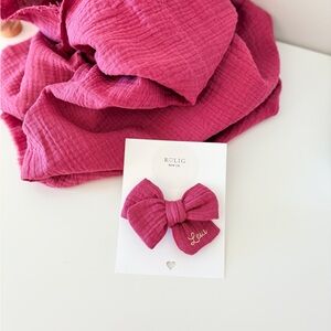 Handmade custom name Bow Hair Accessory